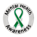 Circle Mental Health Awareness Ribbon Pins The Awareness Company