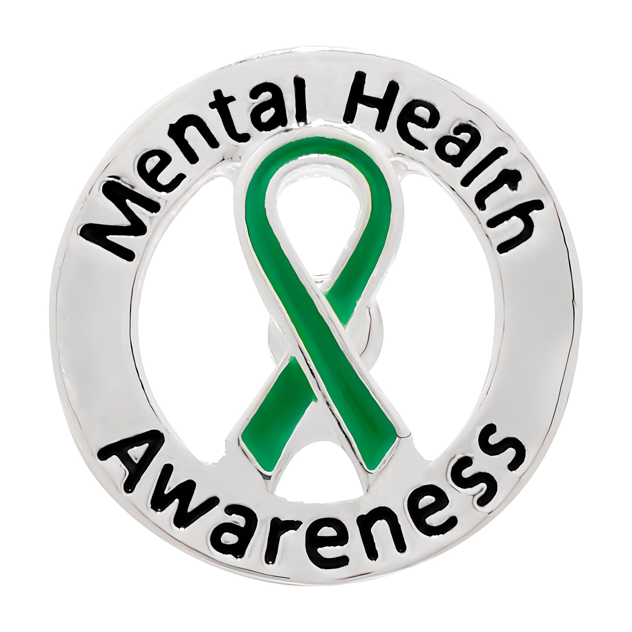 Circle Mental Health Awareness Ribbon Pins The Awareness Company