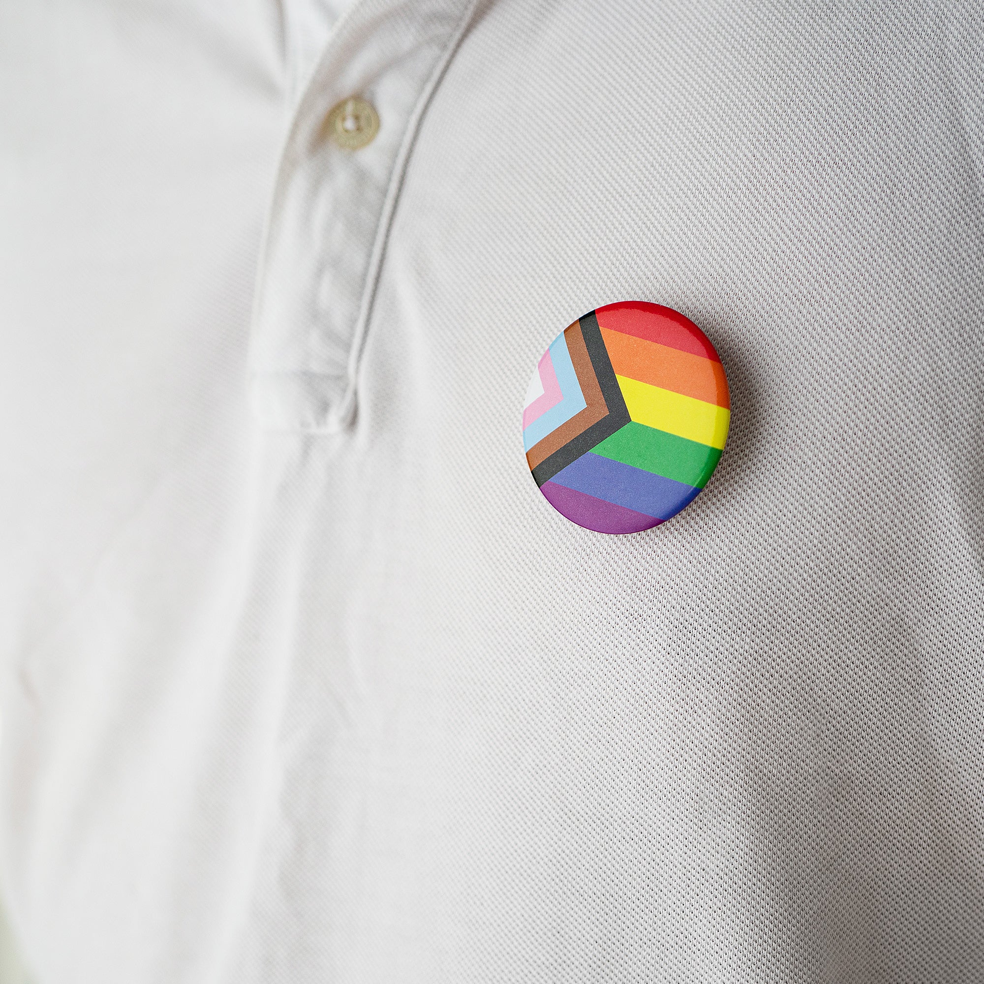 Circle Shaped Daniel Quasar Flag Pins The Awareness Company