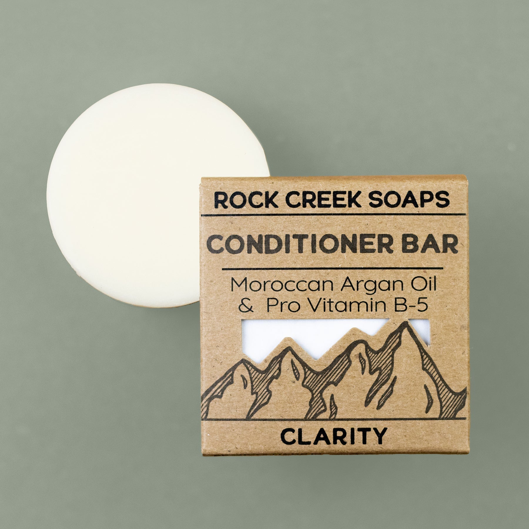 Conditioner Bar | Clarity | Argan Oil Rock Creek Soaps
