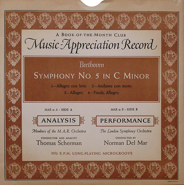 Ludwig Van Beethoven - Symphony No. 5 In C Minor | Excellent (EX) Excellent (EX) Love Vinyl Records