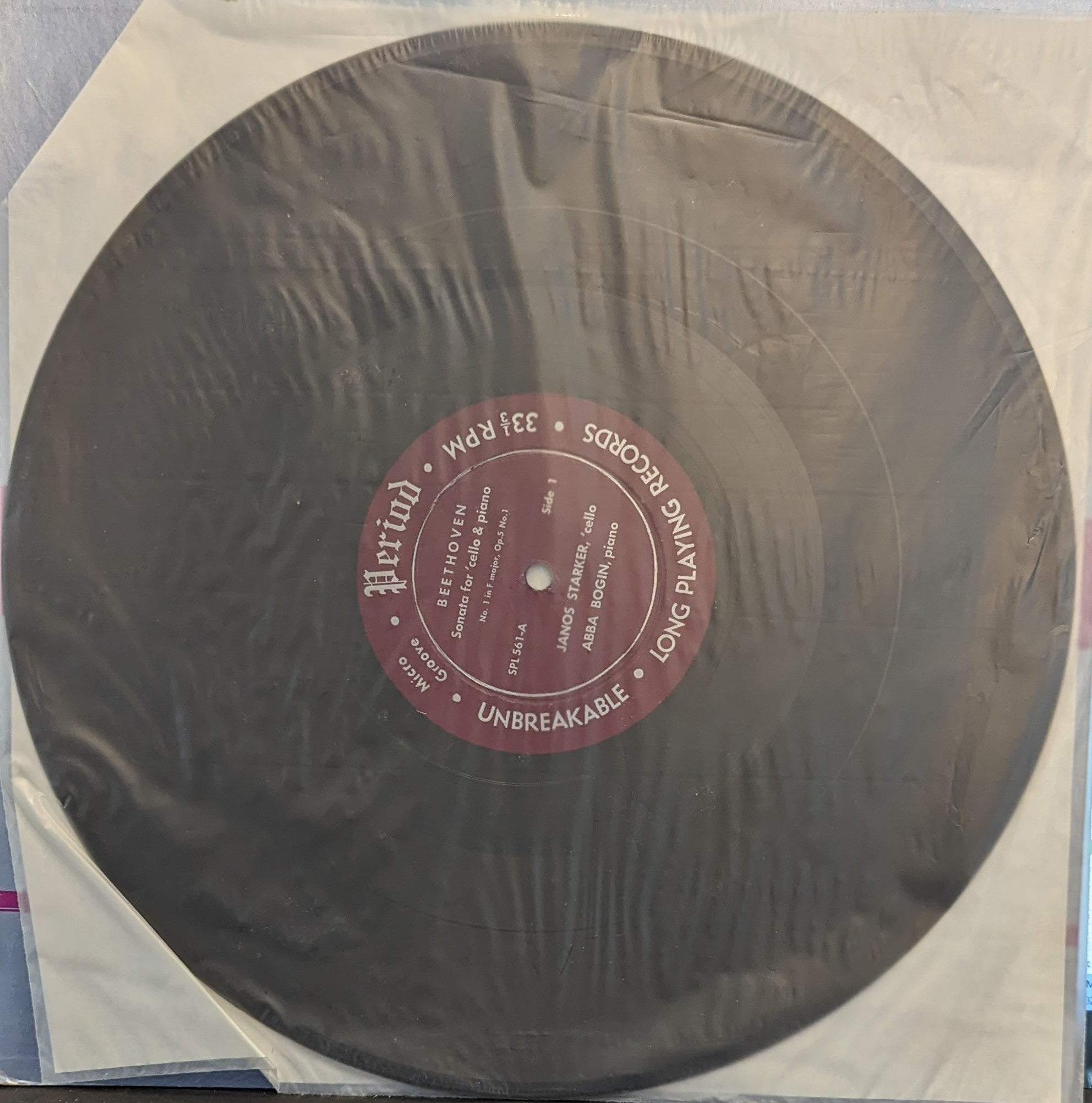 Ludwig van Beethoven - Cello Sonatas Volume 1 | Excellent (EX) Near Mint (NM) Love Vinyl Records