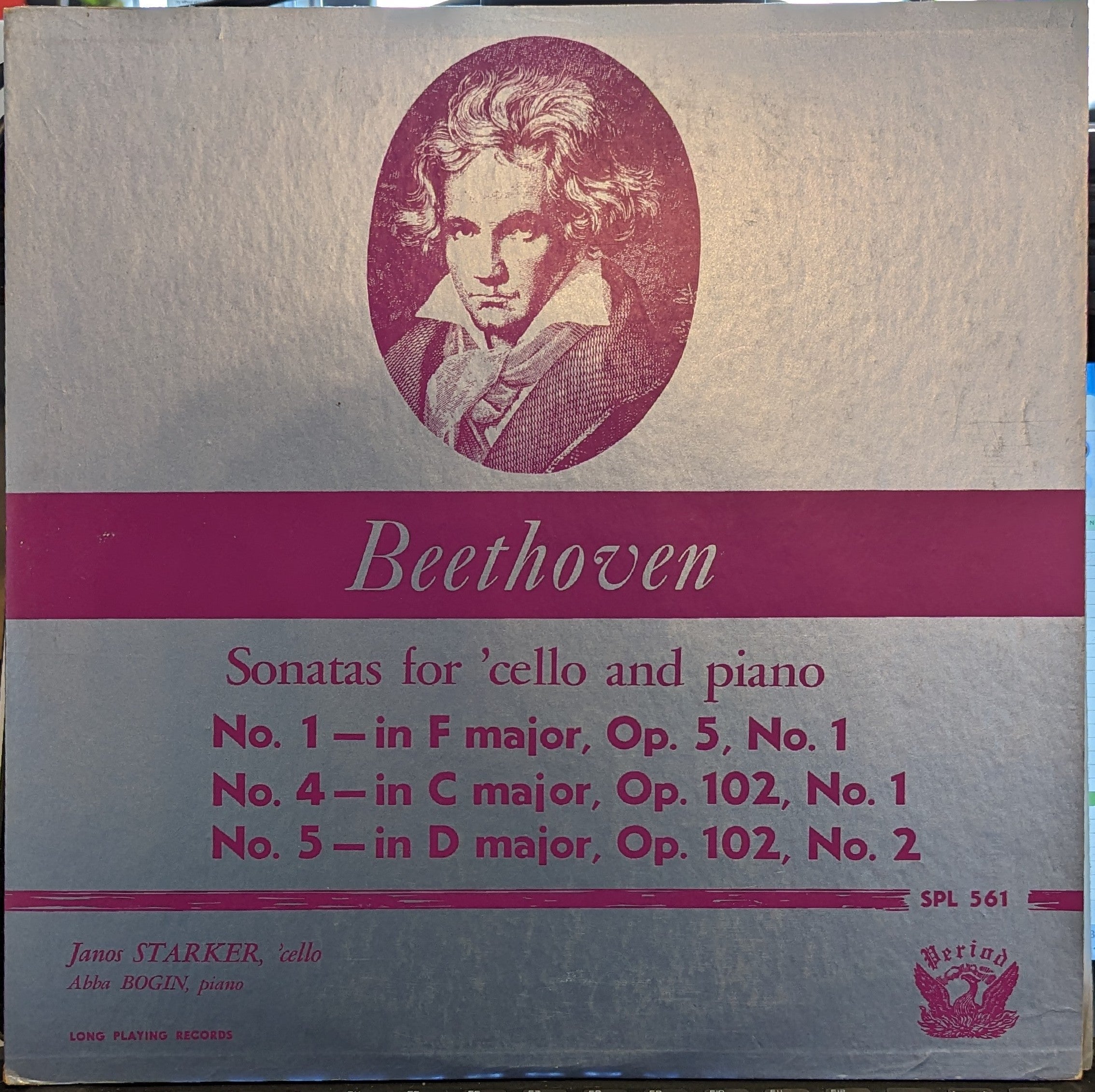 Ludwig van Beethoven - Cello Sonatas Volume 1 | Excellent (EX) Near Mint (NM) Love Vinyl Records