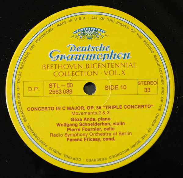 Ludwig Van Beethoven - Music For Violin And Cello Part 1 *BOX* | Near Mint (NM) Very Good Plus (VG+) Love Vinyl Records