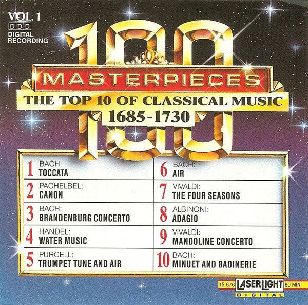 Various - The Top 100 Masterpieces Of Classical Music: 1685-1928 *10XCD BOX* | Near Mint (NM) Near Mint (NM) Love Vinyl Records