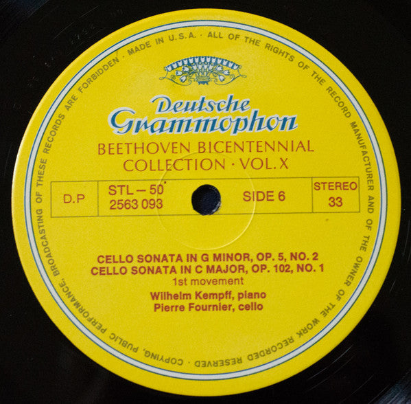 Ludwig Van Beethoven - Music For Violin And Cello Part 1 *BOX* | Near Mint (NM) Very Good Plus (VG+) Love Vinyl Records