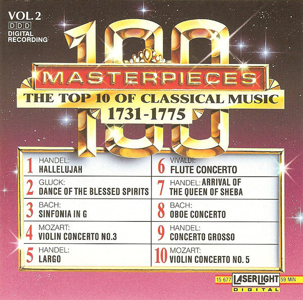 Various - The Top 100 Masterpieces Of Classical Music: 1685-1928 *10XCD BOX* | Near Mint (NM) Near Mint (NM) Love Vinyl Records
