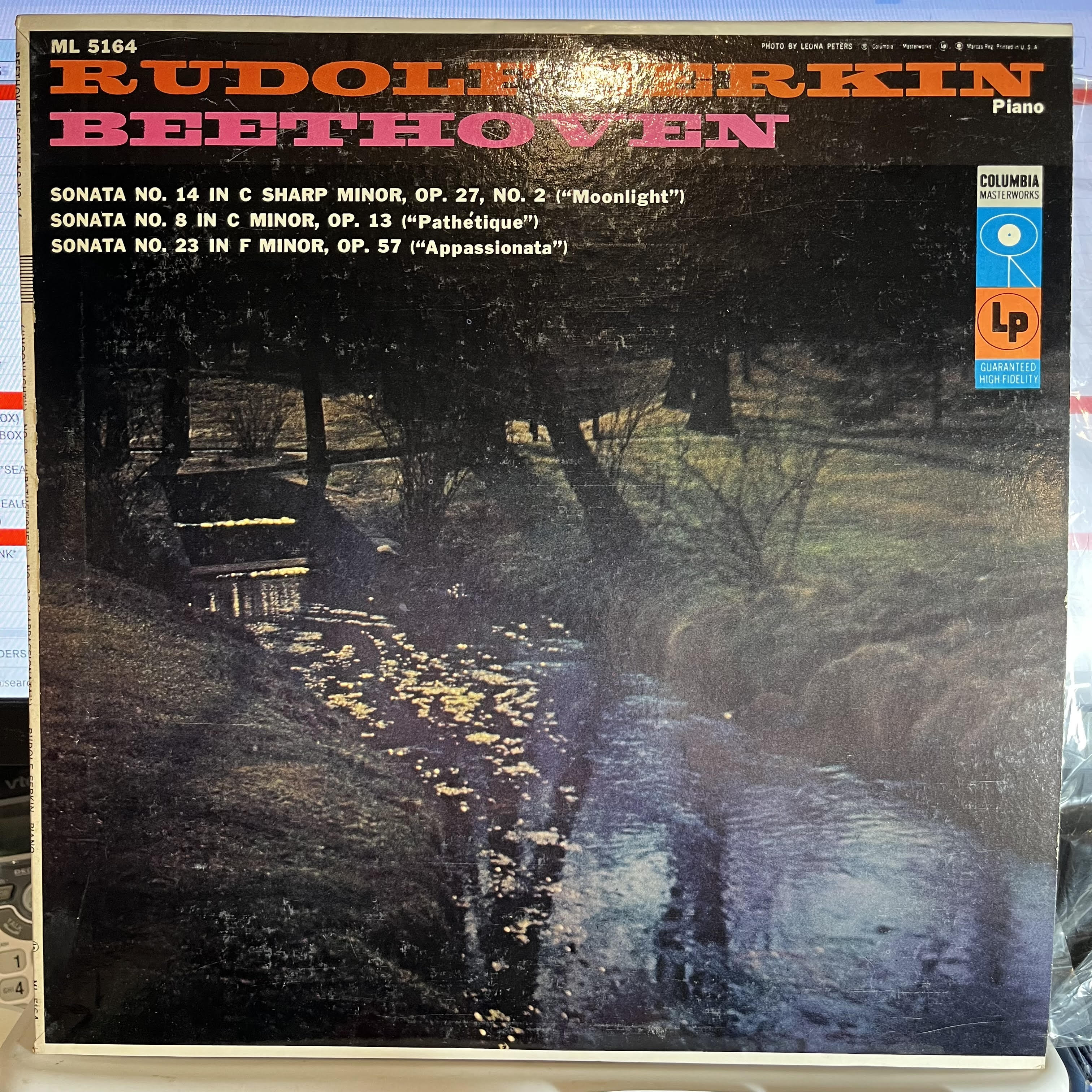 Ludwig van Beethoven - Sonata No. 14 / Sonata No. 8 / Sonata No. 23 | Near Mint (NM) Near Mint (NM) Love Vinyl Records