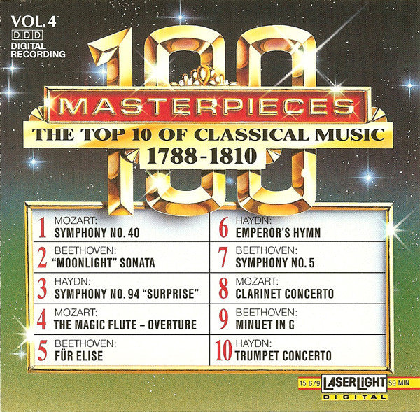 Various - The Top 100 Masterpieces Of Classical Music: 1685-1928 *10XCD BOX* | Near Mint (NM) Near Mint (NM) Love Vinyl Records