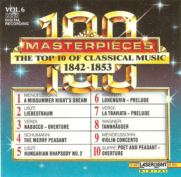 Various - The Top 100 Masterpieces Of Classical Music: 1685-1928 *10XCD BOX* | Near Mint (NM) Near Mint (NM) Love Vinyl Records