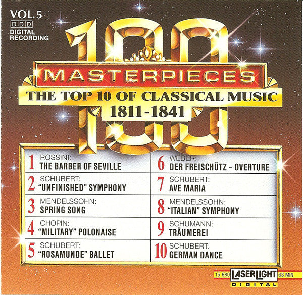 Various - The Top 100 Masterpieces Of Classical Music: 1685-1928 *10XCD BOX* | Near Mint (NM) Near Mint (NM) Love Vinyl Records