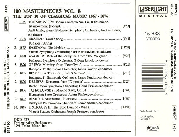 Various - The Top 100 Masterpieces Of Classical Music: 1685-1928 *10XCD BOX* | Near Mint (NM) Near Mint (NM) Love Vinyl Records