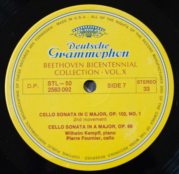 Ludwig Van Beethoven - Music For Violin And Cello Part 1 *BOX* | Near Mint (NM) Very Good Plus (VG+) Love Vinyl Records