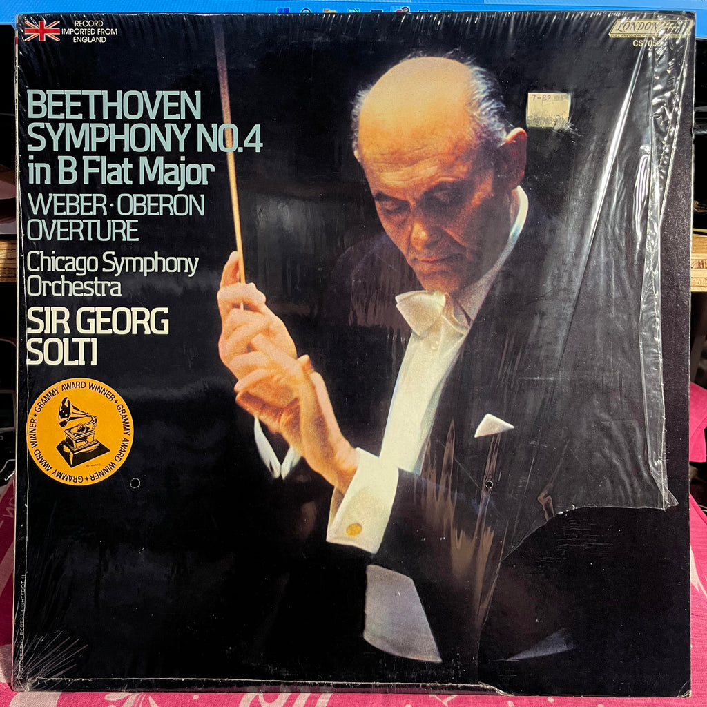 Ludwig Van Beethoven - Symphony No. 4 In B Flat Major · Oberon Overture *SHRINK* | Near Mint (NM) Near Mint (NM) Love Vinyl Records