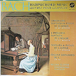 Johann Sebastian Bach - Harpsichord Music / Œuvres Pour Clavecin | Near Mint (NM) Near Mint (NM) Love Vinyl Records