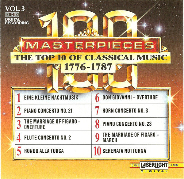 Various - The Top 100 Masterpieces Of Classical Music: 1685-1928 *10XCD BOX* | Near Mint (NM) Near Mint (NM) Love Vinyl Records