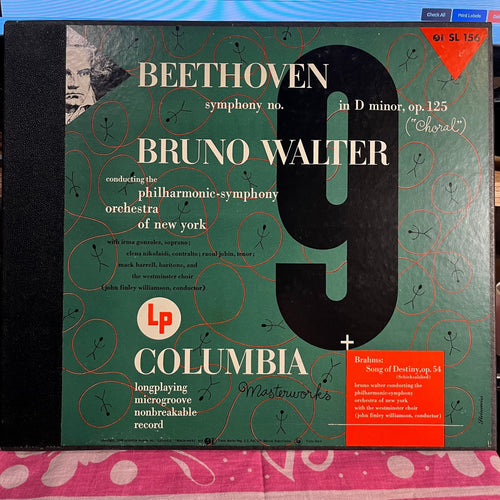 Ludwig Van Beethoven - Symphony No. 9 In D Minor, Op. 125 (Choral) / Song Of Destiny, Op. 54 (Schicksalslied) | Very Good Plus (VG+) Near Mint (NM) Love Vinyl Records