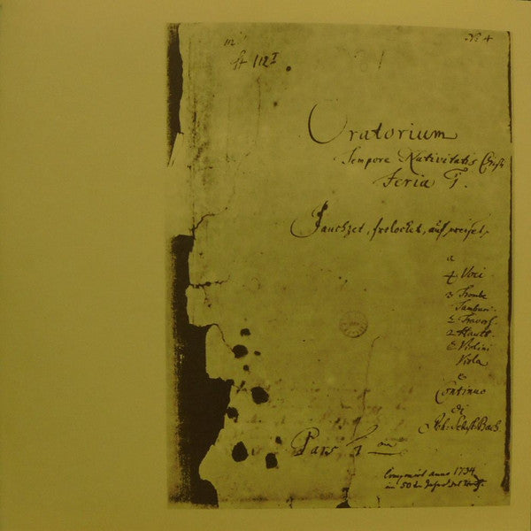 Johann Sebastian Bach - Weihnachts-Oratorium | Near Mint (NM) Near Mint (NM) Love Vinyl Records