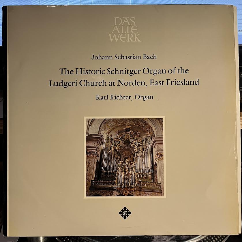Johann Sebastian Bach - The Historic Schnitger Organ Of The Ludgeri Church | Near Mint (NM) Near Mint (NM) Love Vinyl Records