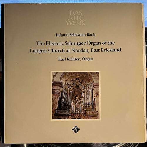 Johann Sebastian Bach - The Historic Schnitger Organ Of The Ludgeri Church | Near Mint (NM) Near Mint (NM) Love Vinyl Records