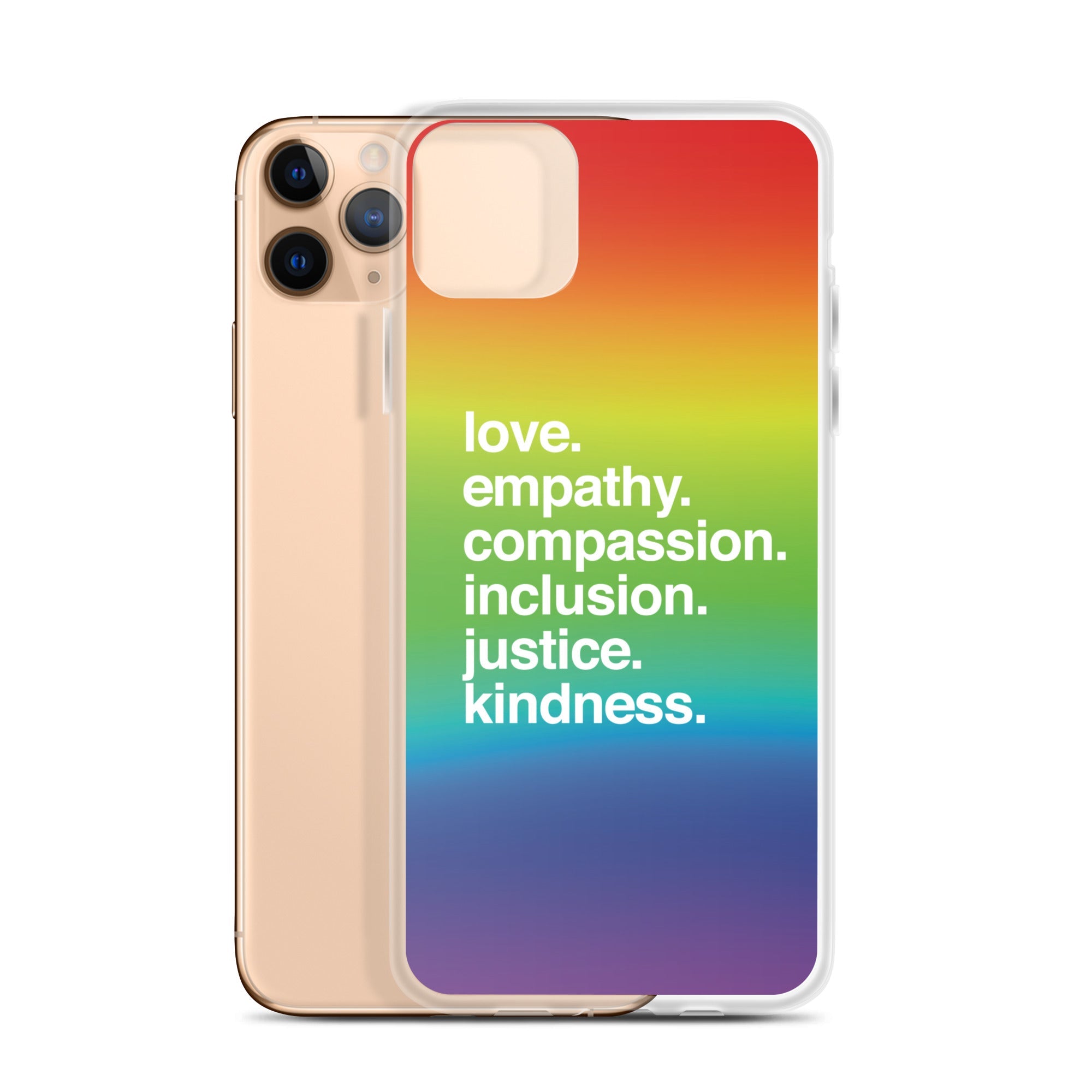 'Kindness Is' Pride iPhone Case Kind Cotton