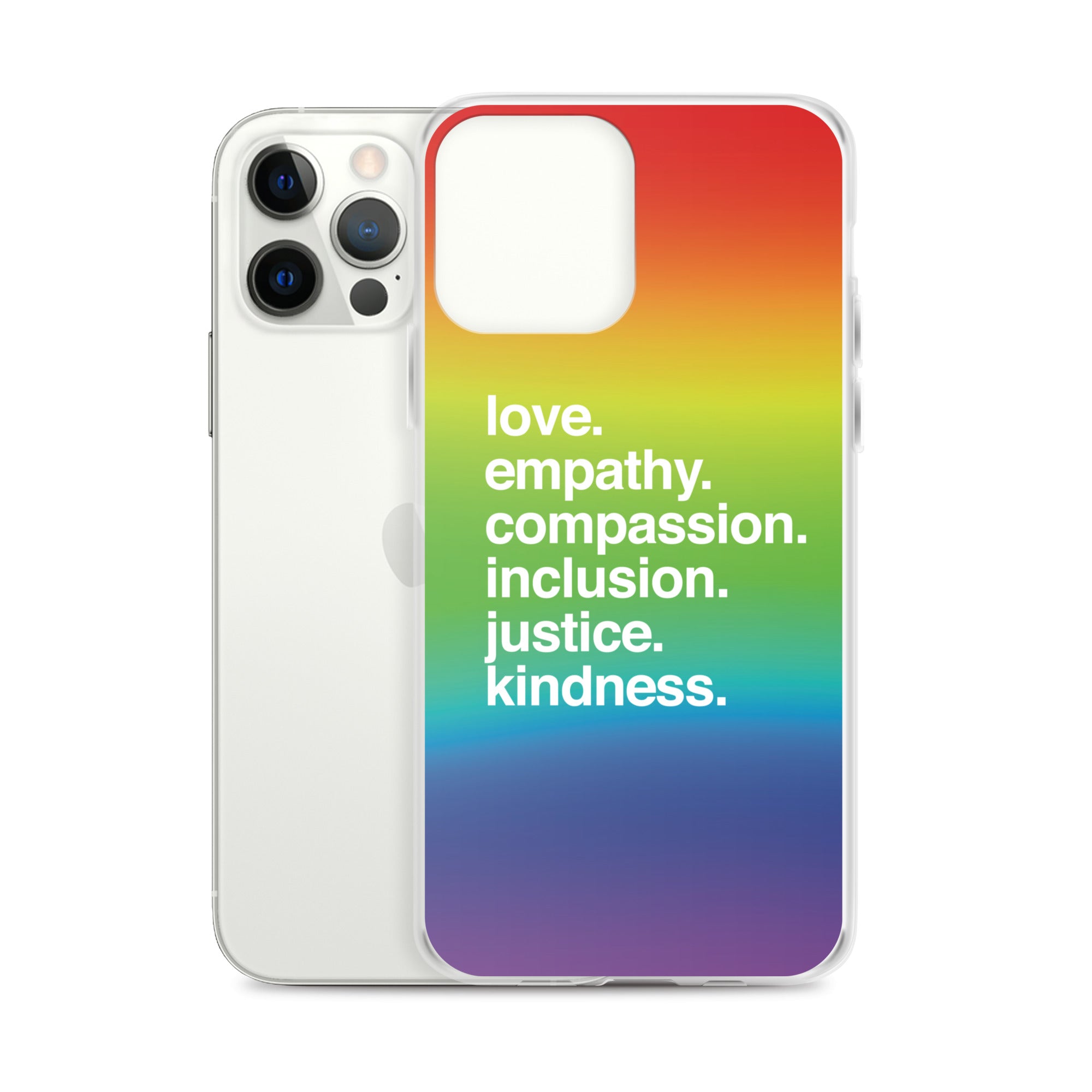 'Kindness Is' Pride iPhone Case Kind Cotton