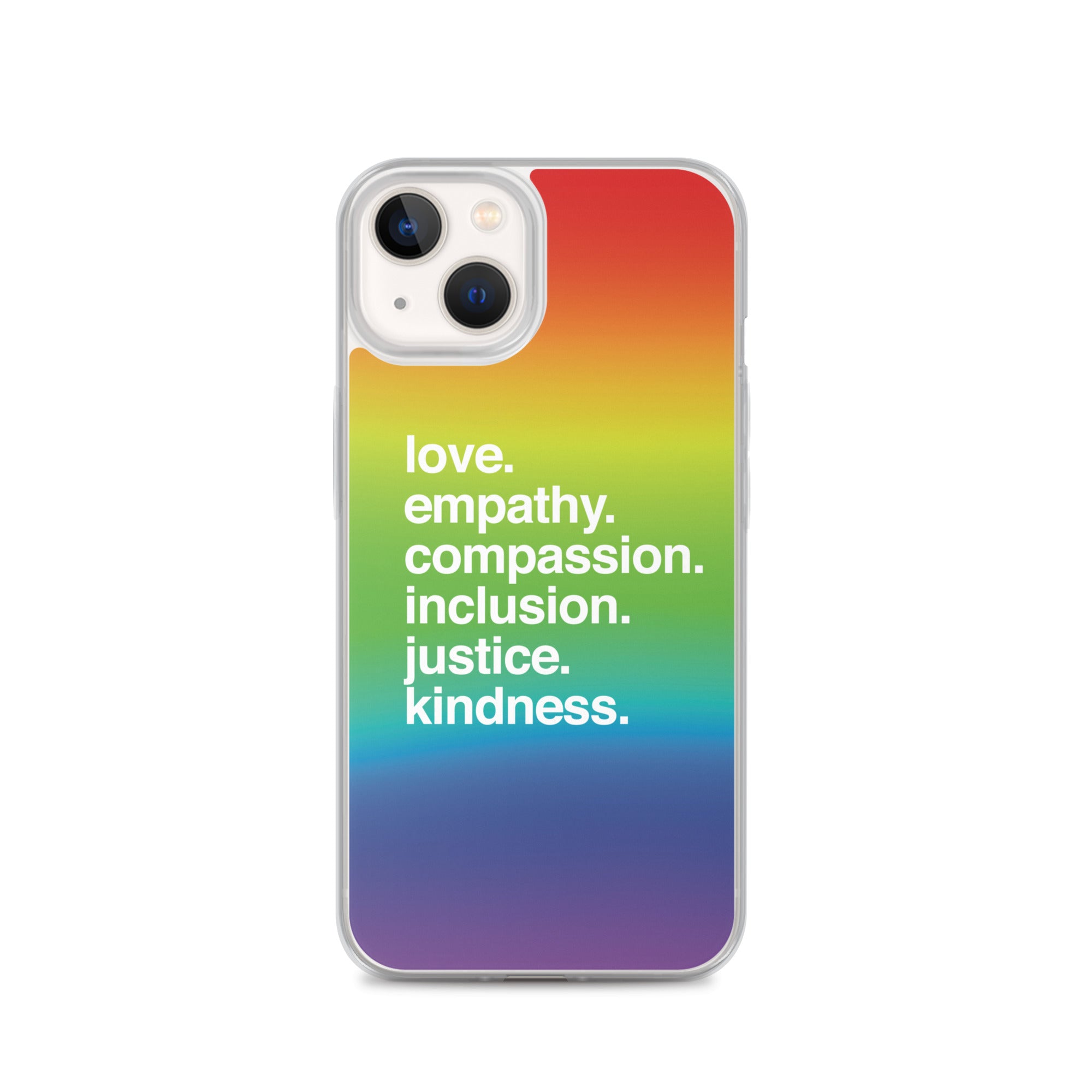 'Kindness Is' Pride iPhone Case Kind Cotton