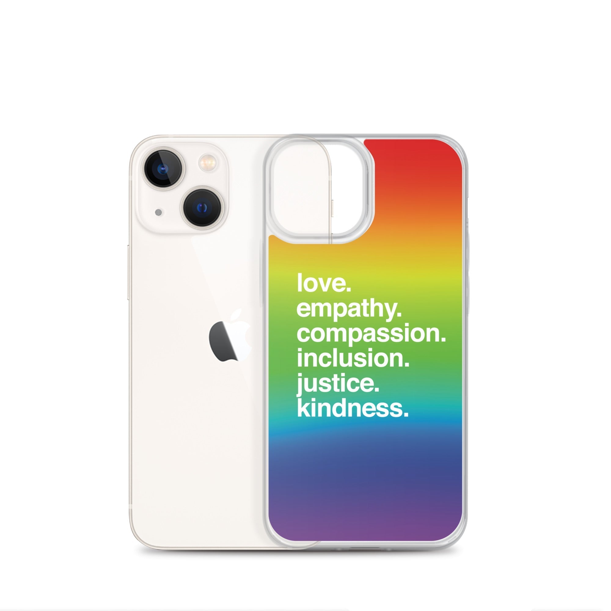 'Kindness Is' Pride iPhone Case Kind Cotton