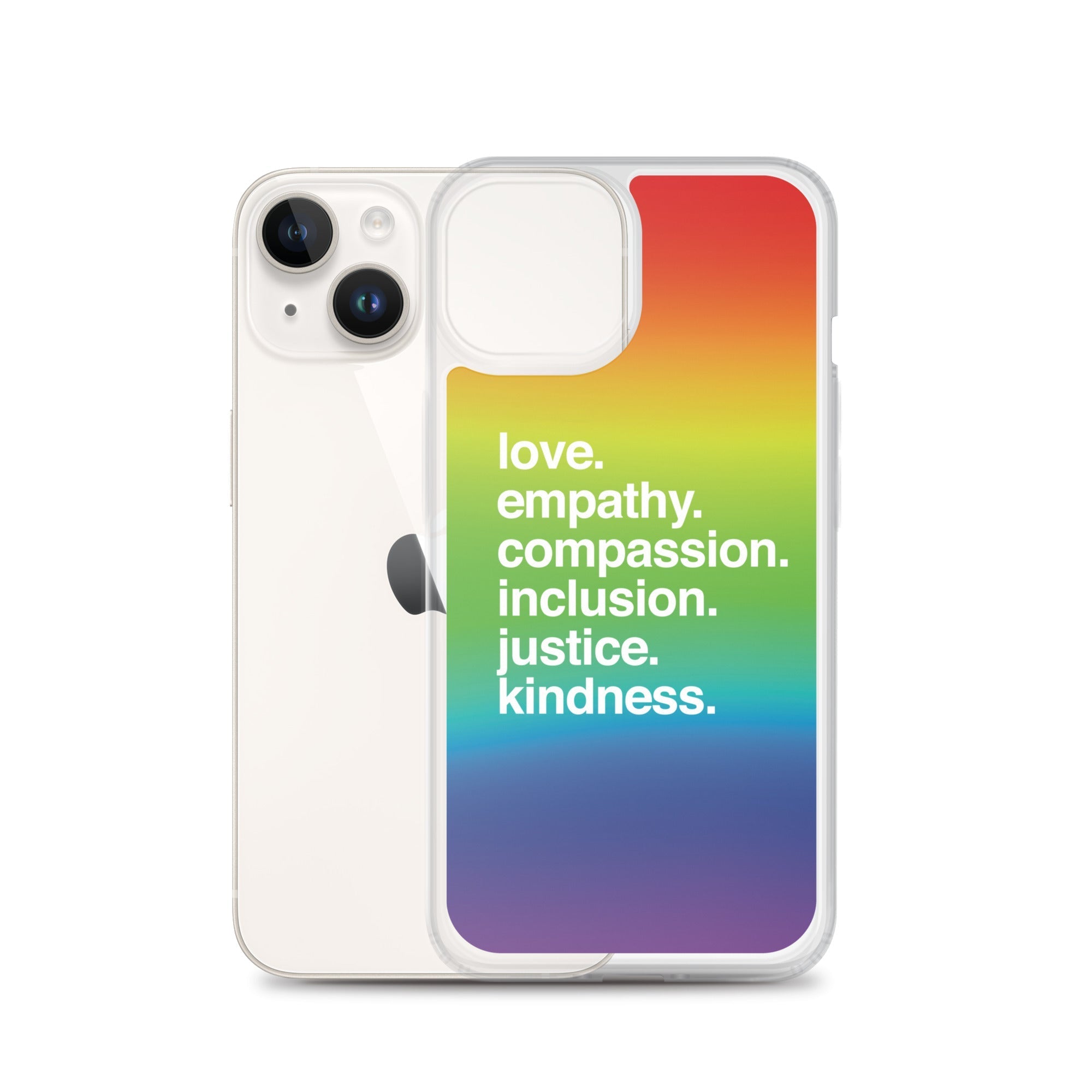 'Kindness Is' Pride iPhone Case Kind Cotton