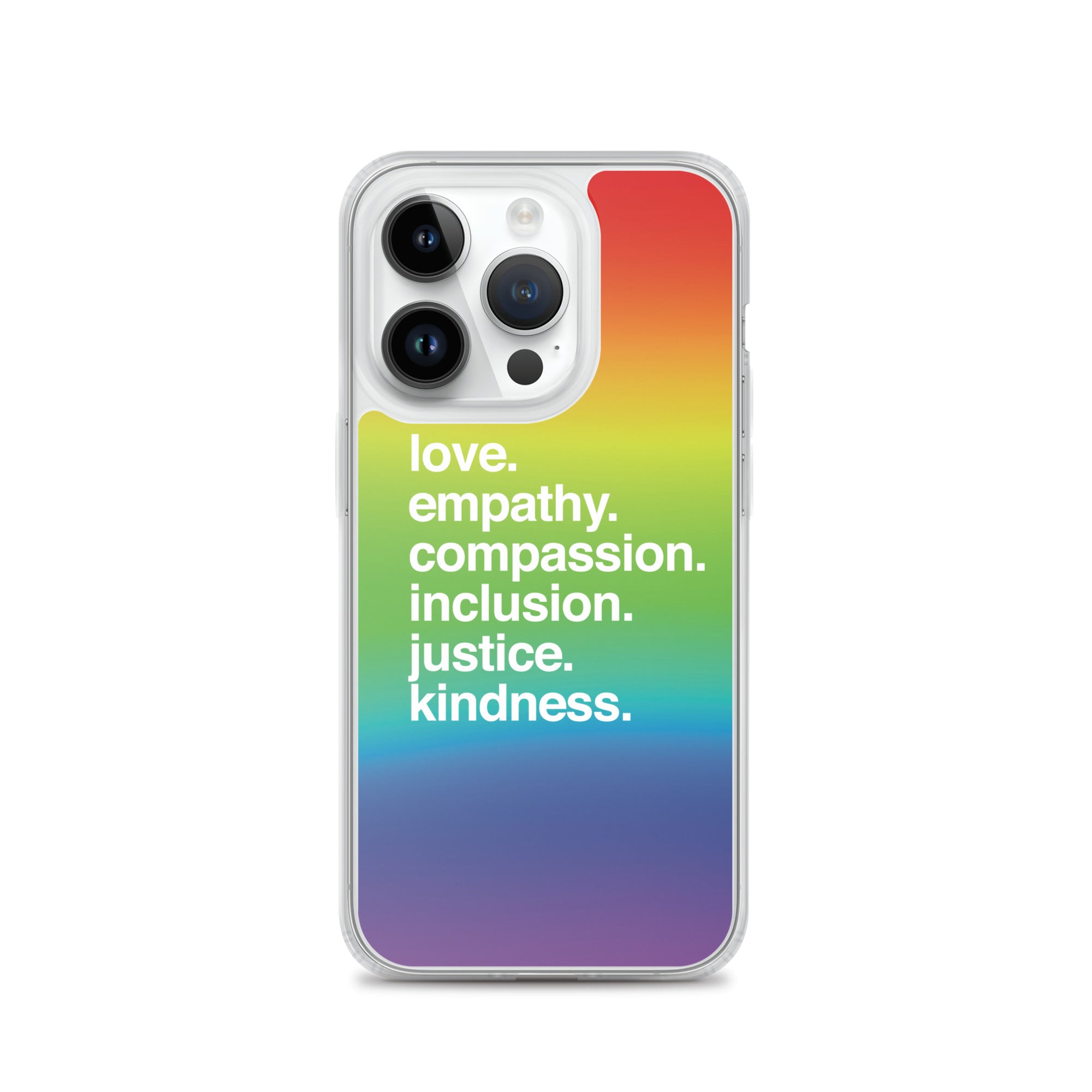 'Kindness Is' Pride iPhone Case Kind Cotton