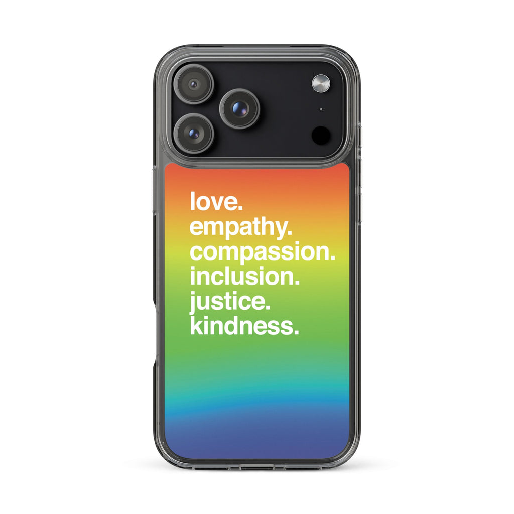 'Kindness Is' Pride iPhone Case Kind Cotton