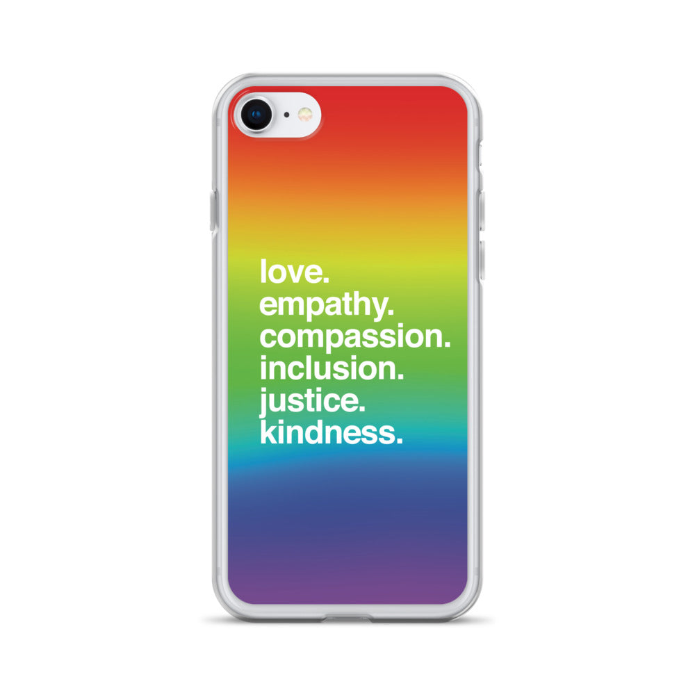 'Kindness Is' Pride iPhone Case Kind Cotton