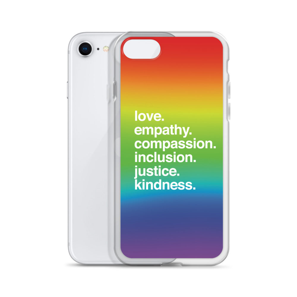 'Kindness Is' Pride iPhone Case Kind Cotton