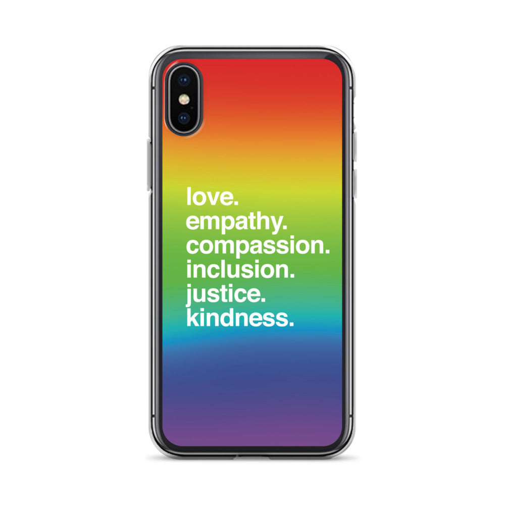 'Kindness Is' Pride iPhone Case Kind Cotton