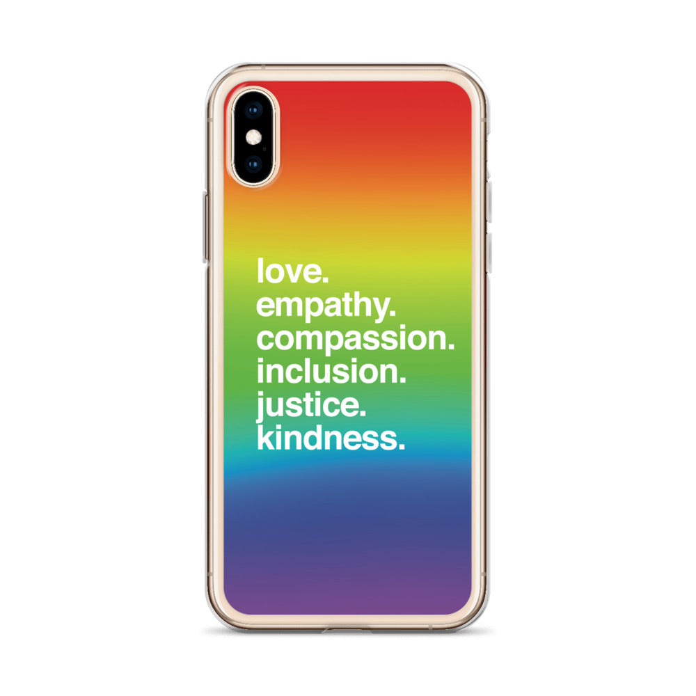 'Kindness Is' Pride iPhone Case Kind Cotton