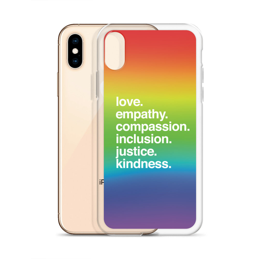 'Kindness Is' Pride iPhone Case Kind Cotton