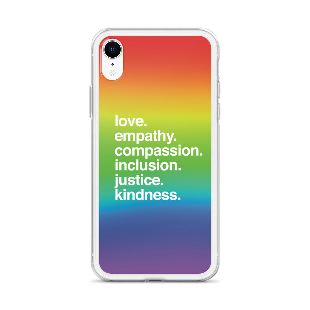 'Kindness Is' Pride iPhone Case Kind Cotton