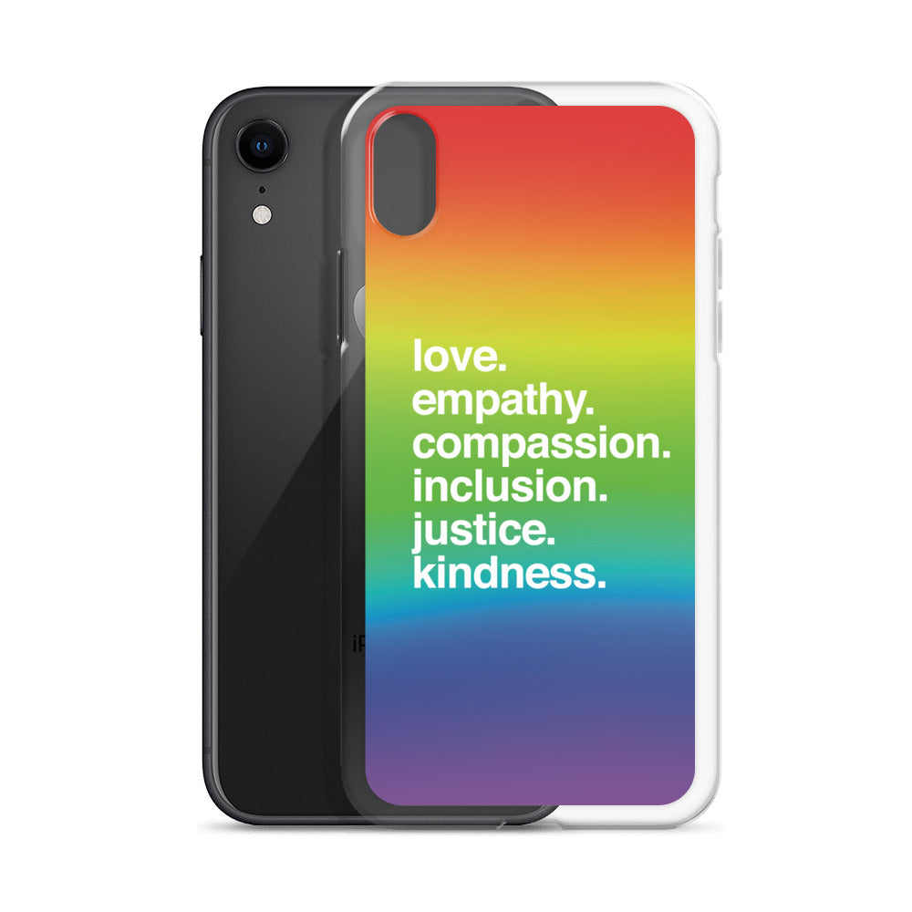 'Kindness Is' Pride iPhone Case Kind Cotton