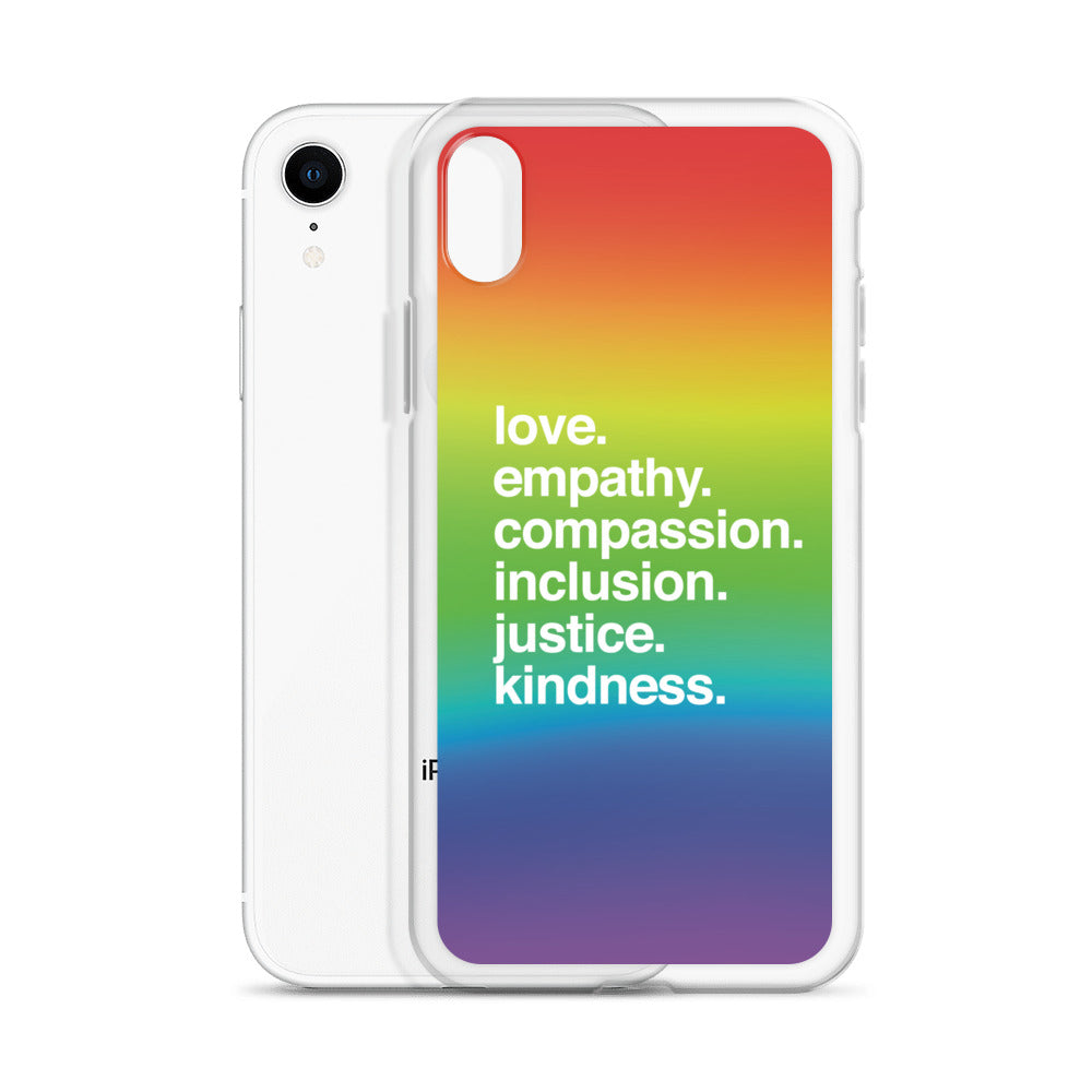 'Kindness Is' Pride iPhone Case Kind Cotton