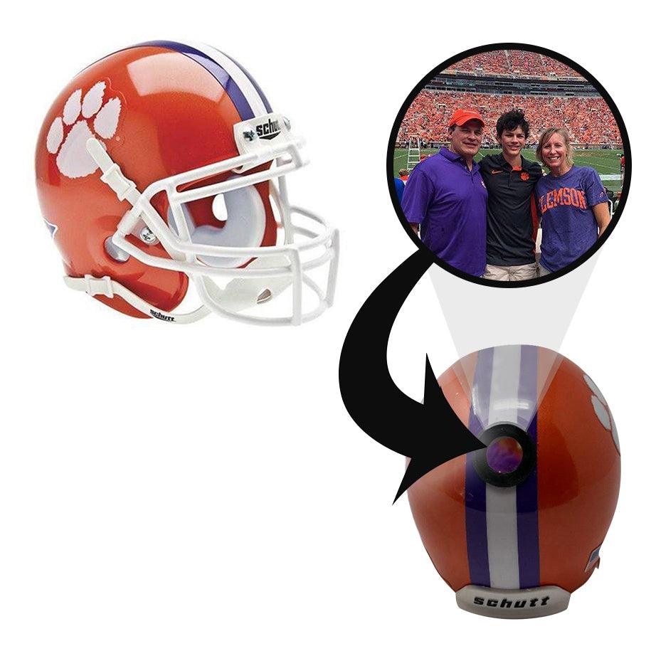 Clemson Tigers College Football Collectible Mini Helmet - Picture Inside - FANZ Collectibles Fanz Collectibles