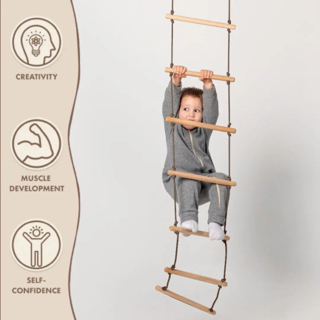 Climbing rope ladder for kids 3-9 y.o. Goodevas B2B