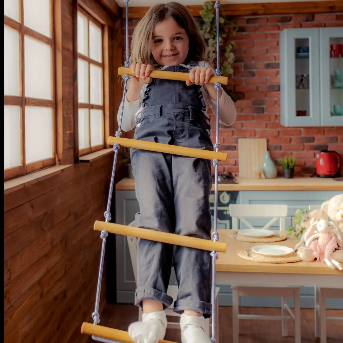 Climbing rope ladder for kids 3-9 y.o. Goodevas B2B