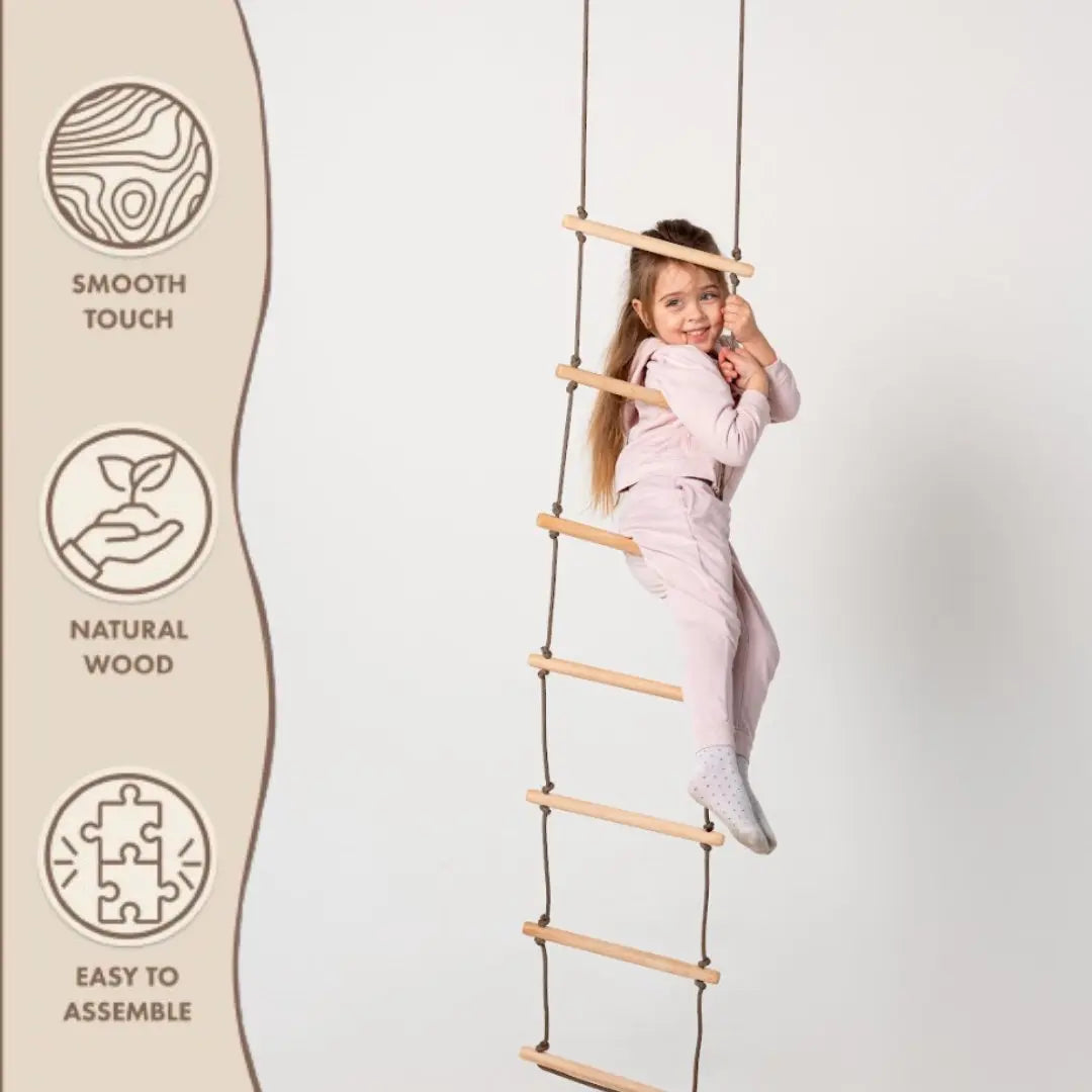 Climbing rope ladder for kids 3-9 y.o. Goodevas B2B