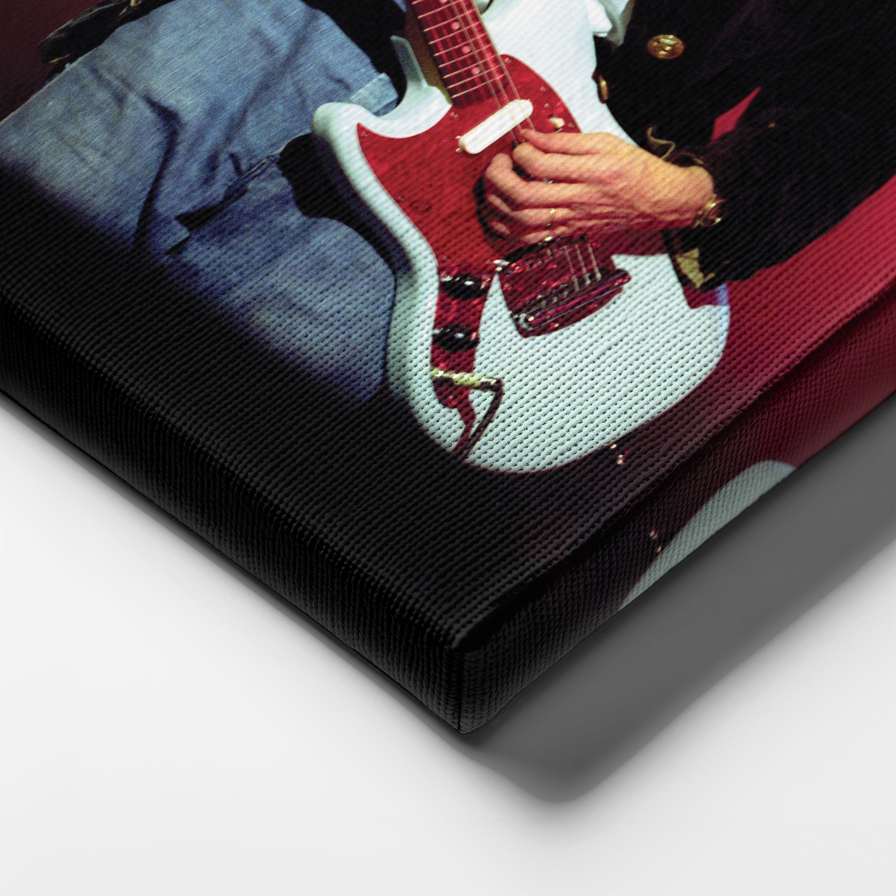 Kurt Cobain Canvas – Nirvana Rock Legend Wall Art CanvasBlackArt