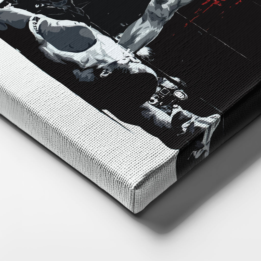 Muhammad Ali Canvas – Boxing Illustration Wall Art Decor CanvasBlackArt