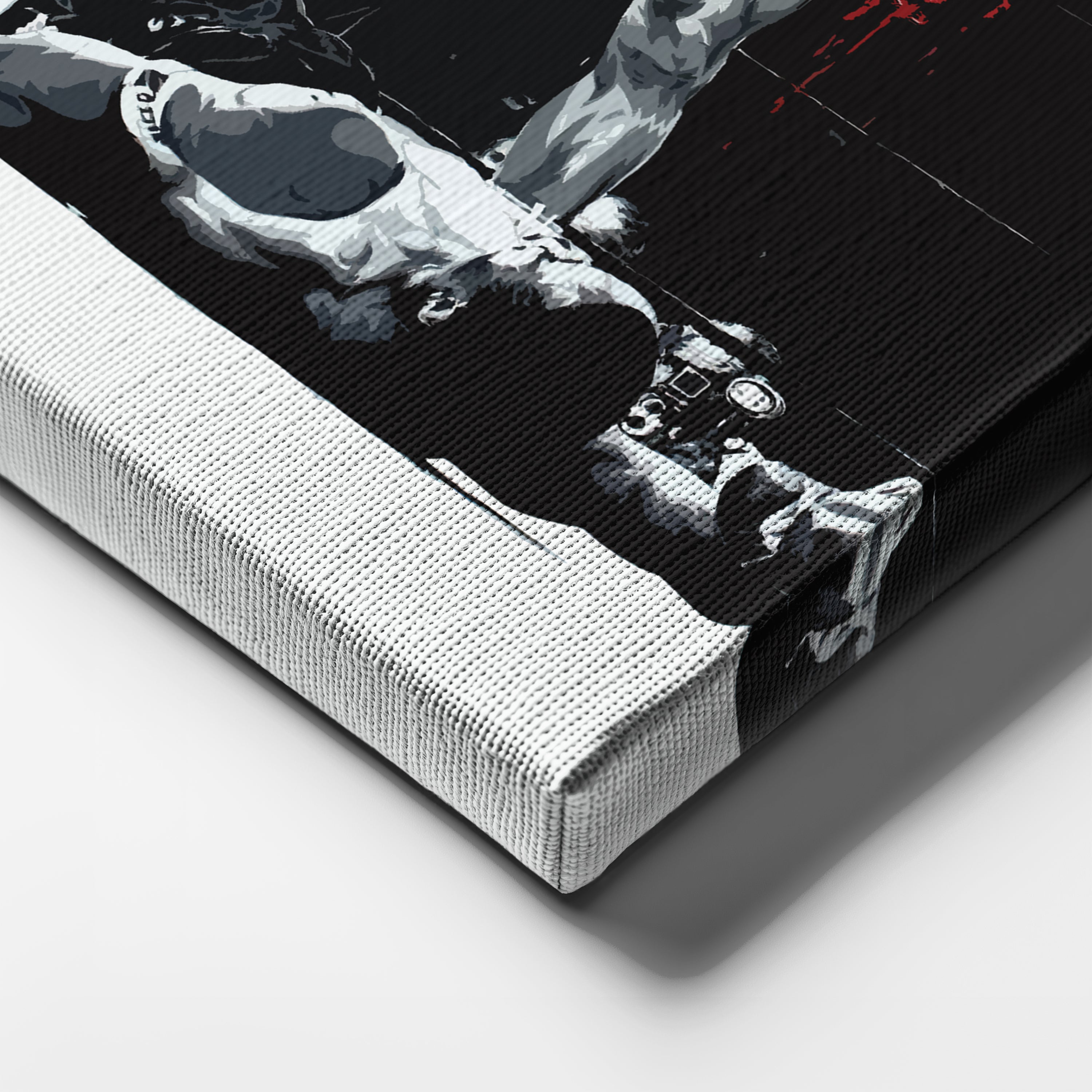 Muhammad Ali Canvas – Boxing Illustration Wall Art Decor CanvasBlackArt