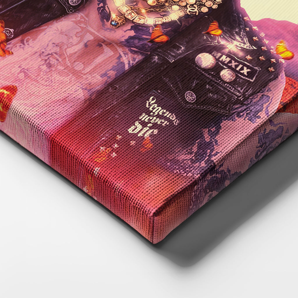 Juice WRLD Canvas – Rap Icon Wall Art for Home Decor CanvasBlackArt