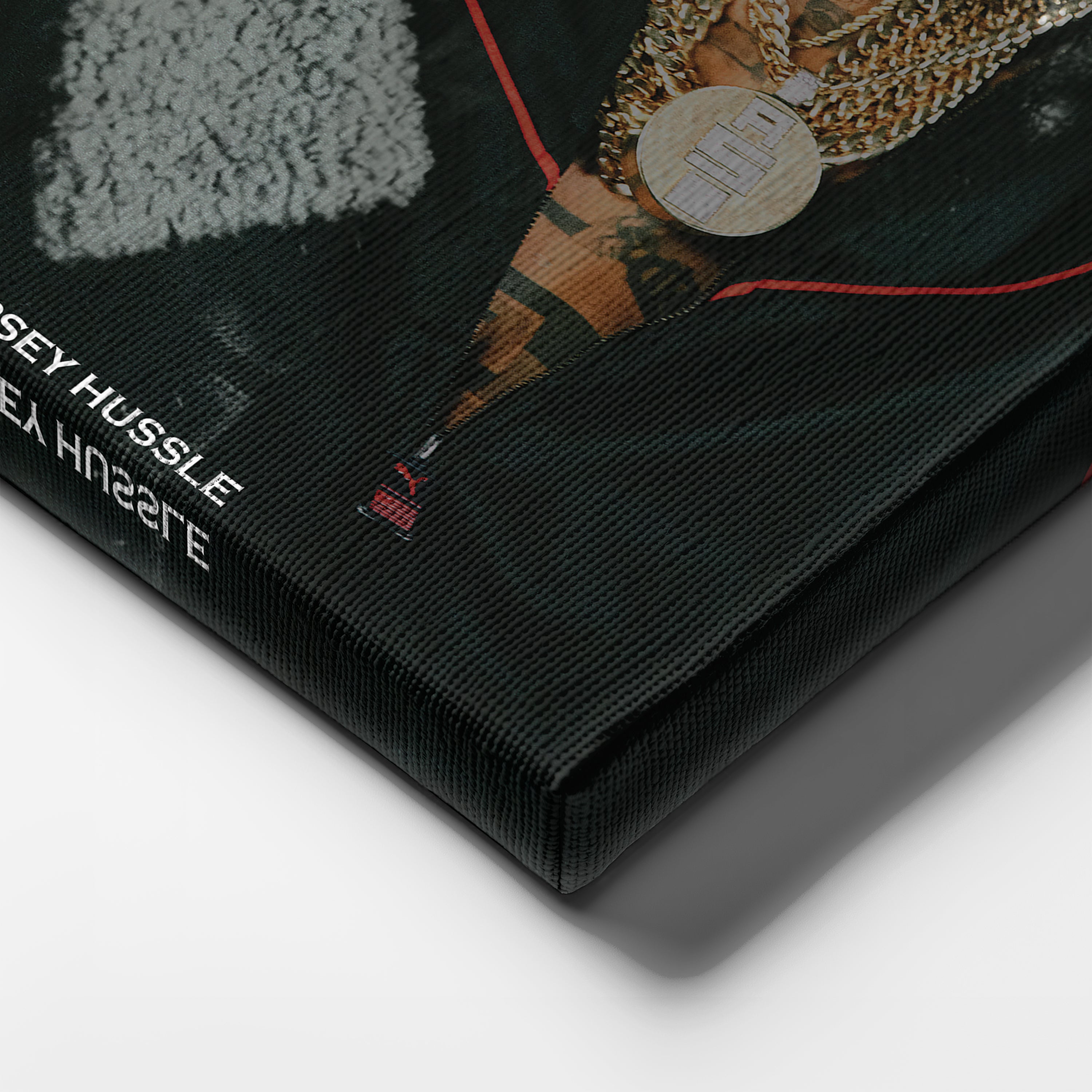 Nipsey Hussle Canvas – Rap Legend Wall Art for Studio Decor CanvasBlackArt