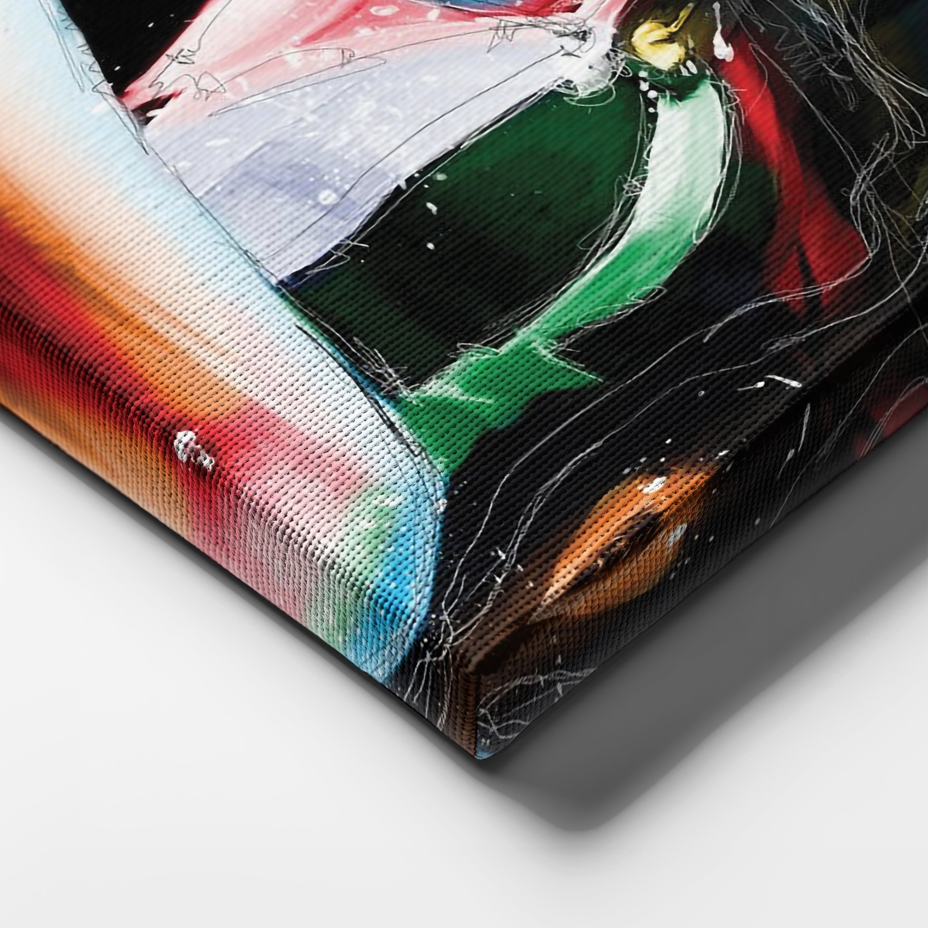 Amy Winehouse Canvas – Pop Music Wall Art for Home Decor CanvasBlackArt