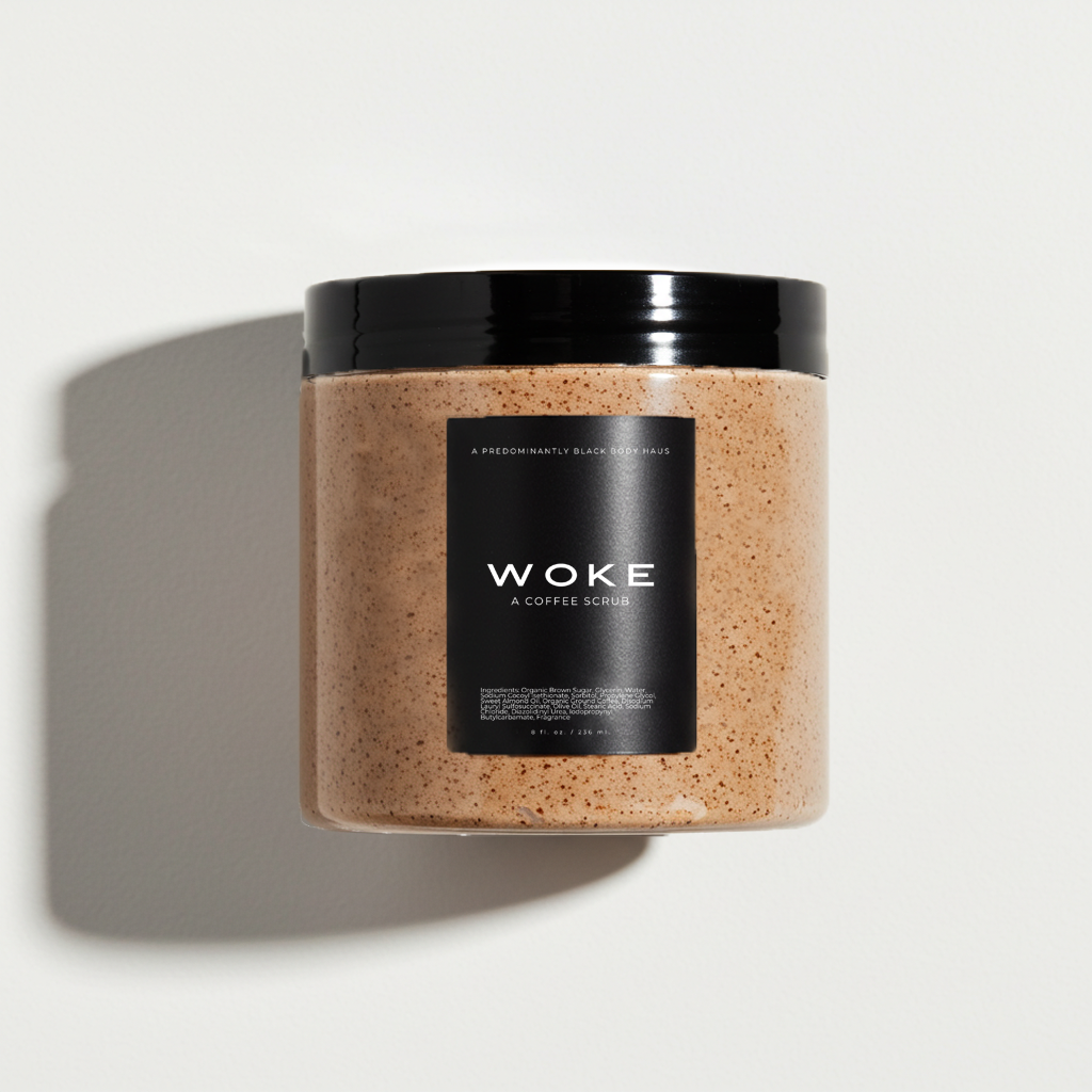WOKE: A COFFEE SCRUB Predominantly Black